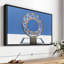 Under The Basketball Hoop, reproduction sur toile-102691785