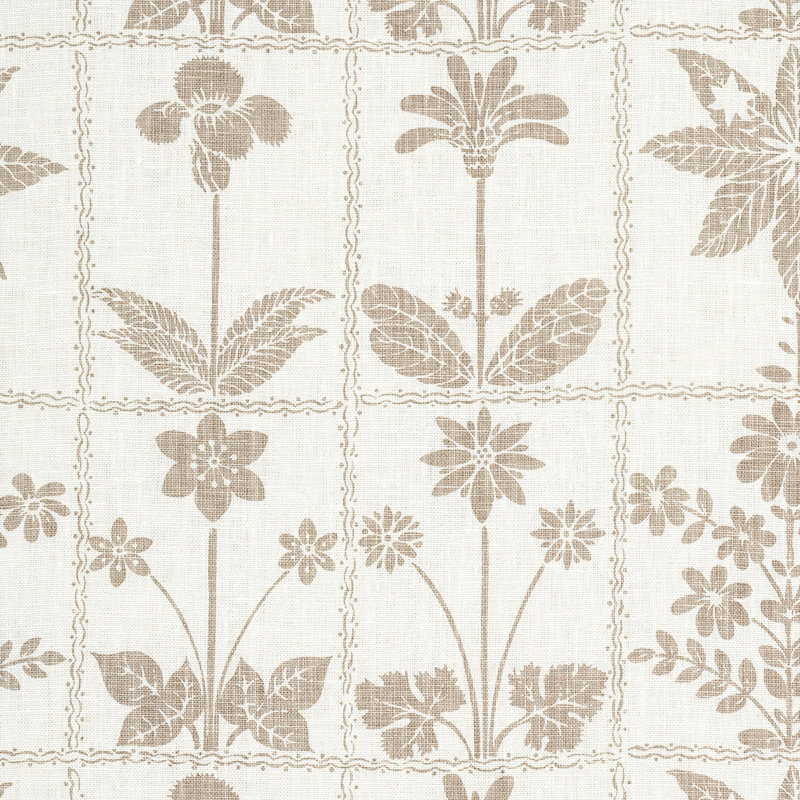 Georgia Wildflowers Fabric, Neutral