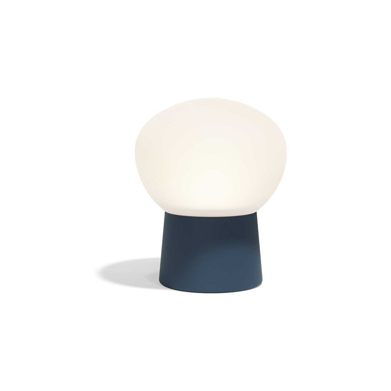 Luna Lamp 24"x24" LED Cable, 21.75" H x 24" W x 24" D, Blue