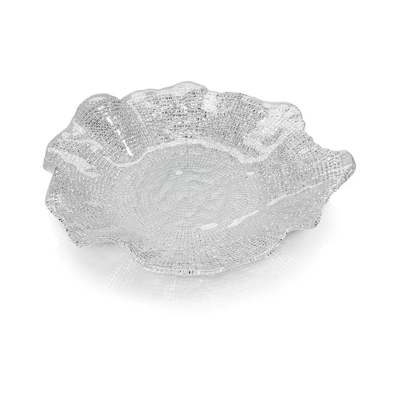 Folies Plate Cm.28, Clear