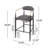 Set Of 2 Barstool Dining Chairs
