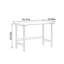 Bureau moderne en bois d'hévéa minimaliste moderne-2043458966