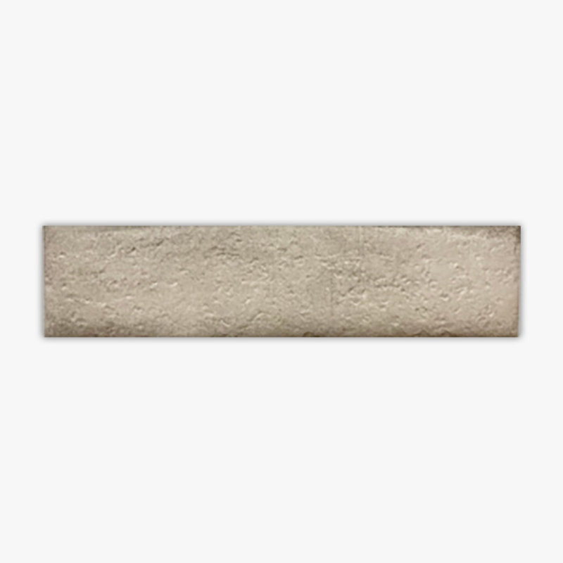 Carreau de céramique simple l 3 po x L 12 po Brickell, Brickell taupe mat