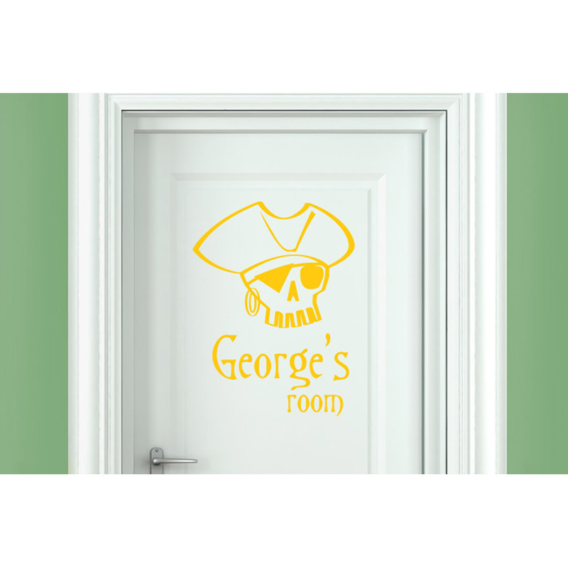 Nautical & Beach Wall Decal, Dark Yellow