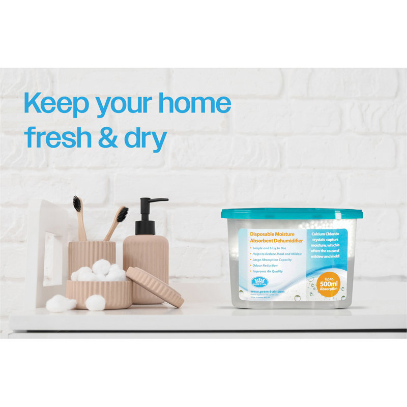 MOISTURE DEHUMIDIFIER 500ML (10pk)