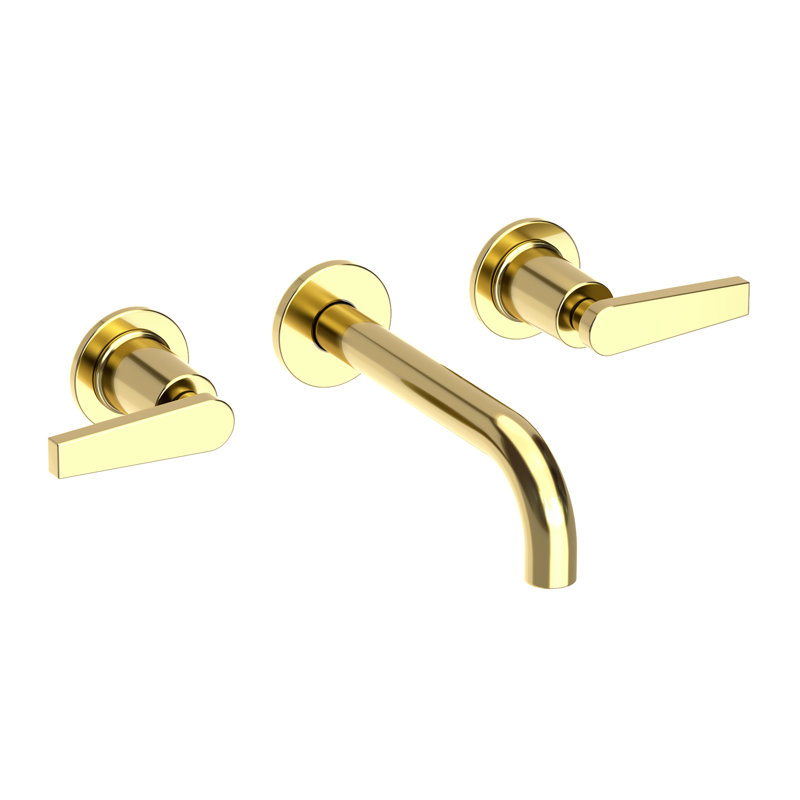 Dorrance Wall Mount Bathroom Faucet, Forever Brass