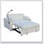 Canapé-lit futon moderne en velours avec canapé-lit, petit canapé-lit avec dossier inclinable réglable, coussins décoratifs, poches et canapé-lit convertible 3-en-1