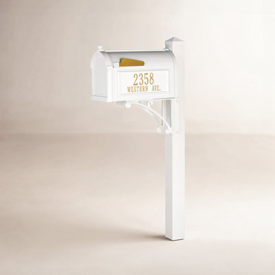 Superior Post Mounted Mailbox