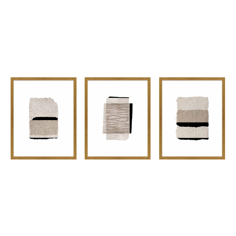 Fiber Print by Eleni Psyllaki For Paradissi Digital Art, 38" H x 30" W  x 1.25" D, Gold Framed