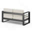 AMOUREUX MAYA BAY MP1, FINITION NOIRE AVEC COUSSIN BEIGE