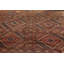 Tapis antique en laine fait à la main en beige, bleu, brun et rouge