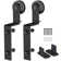 Single Track Bypass Two Door Hardware Kit (Handle Included)