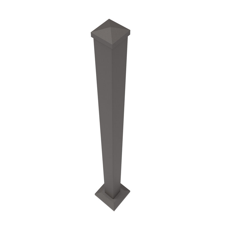 VersaRail Winchester RDI Aluminum for Rail, 45" H x 2.5" W x 2.5" D, Matte Bronze