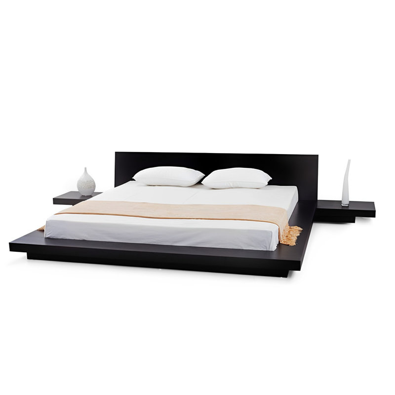 Almalik Panel Bed, Queen, Espresso