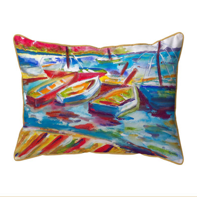 Housse et insert de coussin rectangulaire d'extérieur Marina II