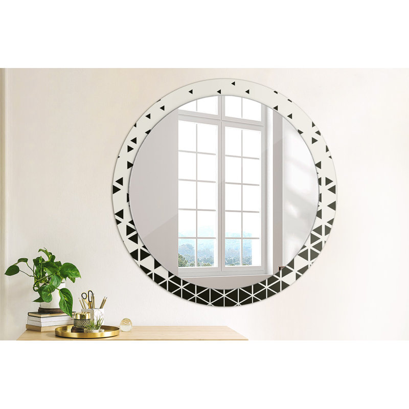 Huldar Glass Flat Wall Mirror