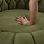 Soft Green Chenille 360° Swivel Oversized Barrel Accent Chair for Living Room and Bedroom