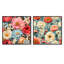 Friedlander - Ensemble de 2 collages carrés floraux-101864937-101864938