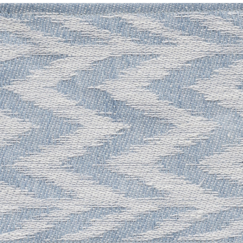 Chevron Woven Tape, Sky