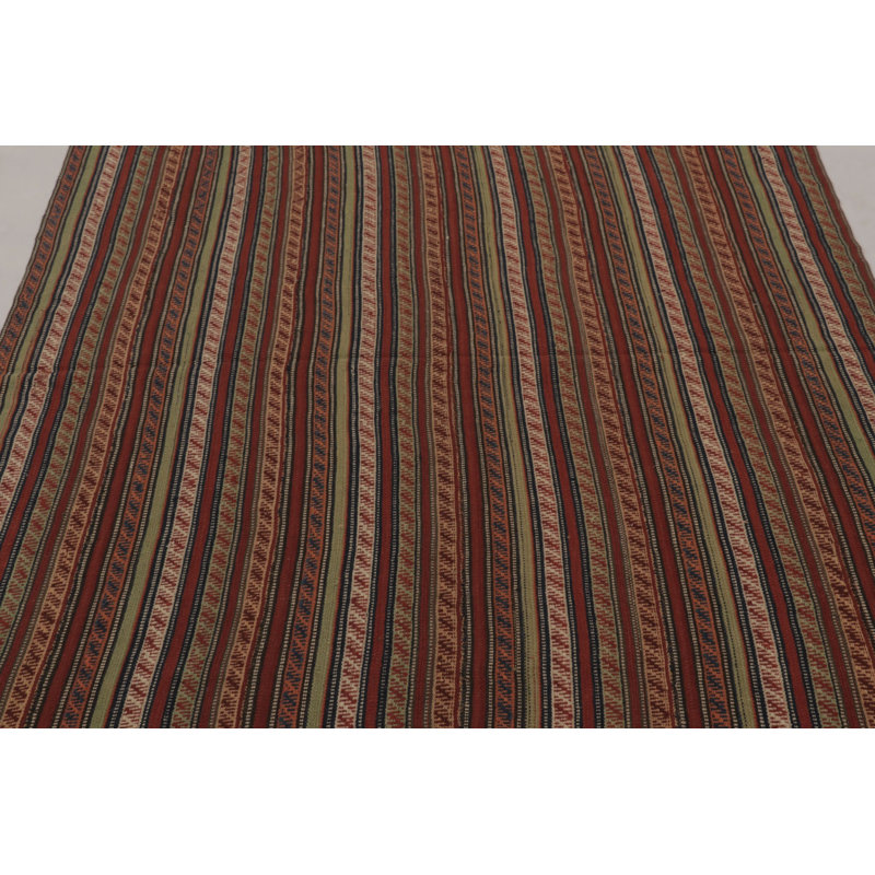 Vintage One-of-a-Kind 4'11" X 5'10" Area Rug
