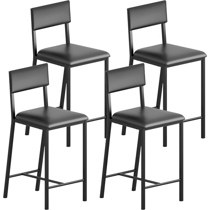 Counter Stool with Metal Frame, 4, 59.83