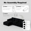 Canapé Boneless de 4 pièces sans assemblage requis, canapé modulaire à nuage libre avec méridienne en L, canapé modulaire à assise profonde pour le salon et la chambre à coucher-47424146