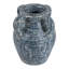 Vase de table classique à double anse pour intérieurs rustiques - Vase à fleurs artisanal pour salon, bibliothèque ou table-526956469-526956468-526956471
