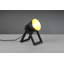 Karis 21Cm Black Table Lamp