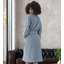 Peignoir 100% coton en ratine avec poches-95172859-74456966