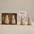 Handmade Felt Wool Christmas Tree Place Card/Photo Holders With Base And Paper Cards