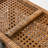 Natural Rattan Storage Box Set of 3, Decorative Woven Chest Trunks with Latch Closures