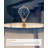 Crystal Gothic Cross Lamp Finial
