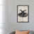 Toile avec cadre noir