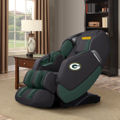 Faux Leather Reclining Adjustable Width Heated Massage Chair