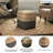 Amiriya Upholstered Storage Ottoman