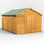 Powersheds 14 x 10ft Timber Tongue & Groove Security Garden Shed