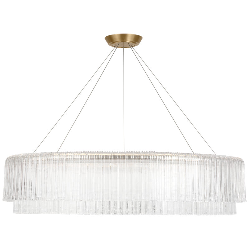Maderno 10 - Light Metal LED Chandelier by Ian K. Fowler