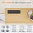 Mayrani 43" Rolling  Kitchen Island with Storage and Power Outlet-270499879