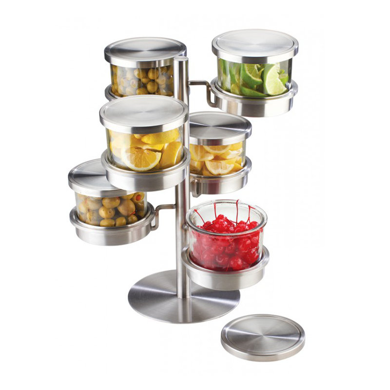 Mixology 6 Niveaux Titulaire De Pot, 11.25" H x 14" L x 11" D