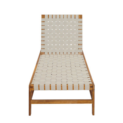 Outdoor Rope Chaise Lounge