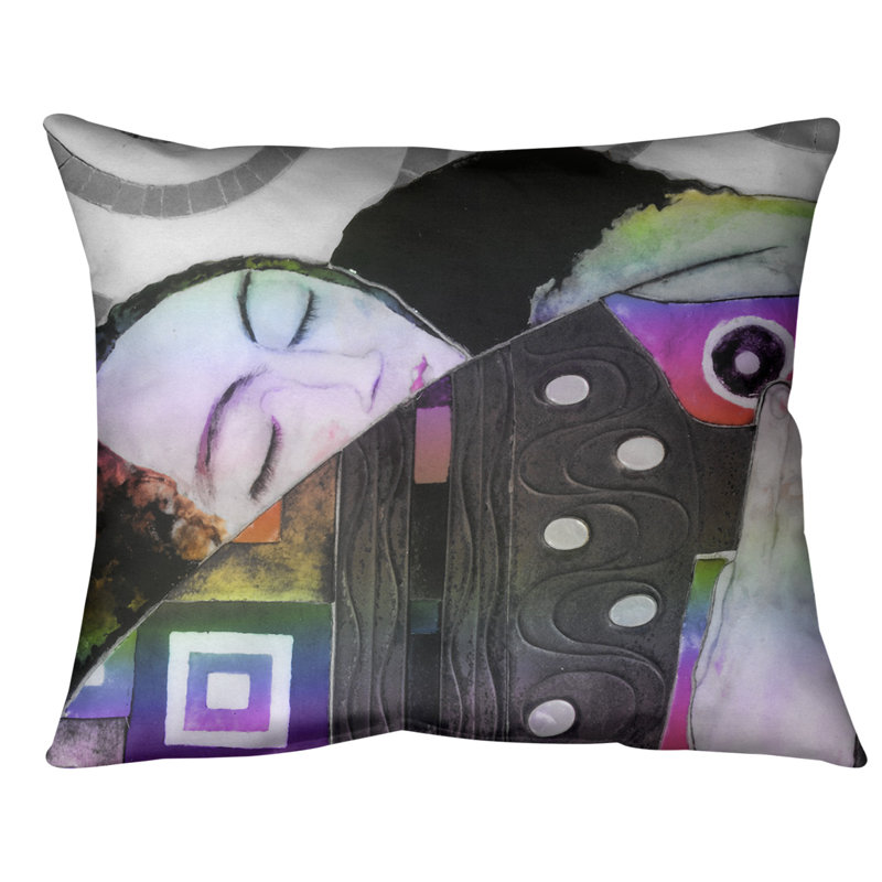 Coussin de support lombaire, Duvet synthétique, 20 po x 14 po, Arc-en-ciel