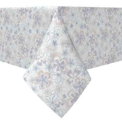 Rectangular Cotton Twill Tablecloth