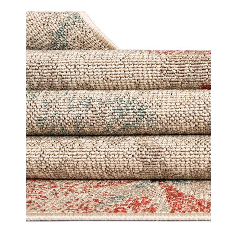 Indoor/Outdoor Botanical Area Rug, Rectangle 2' x 3'1"
