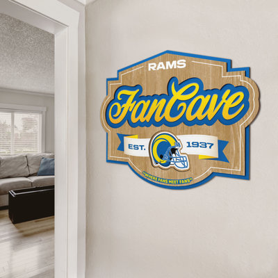 NFL Fan Cave Sign