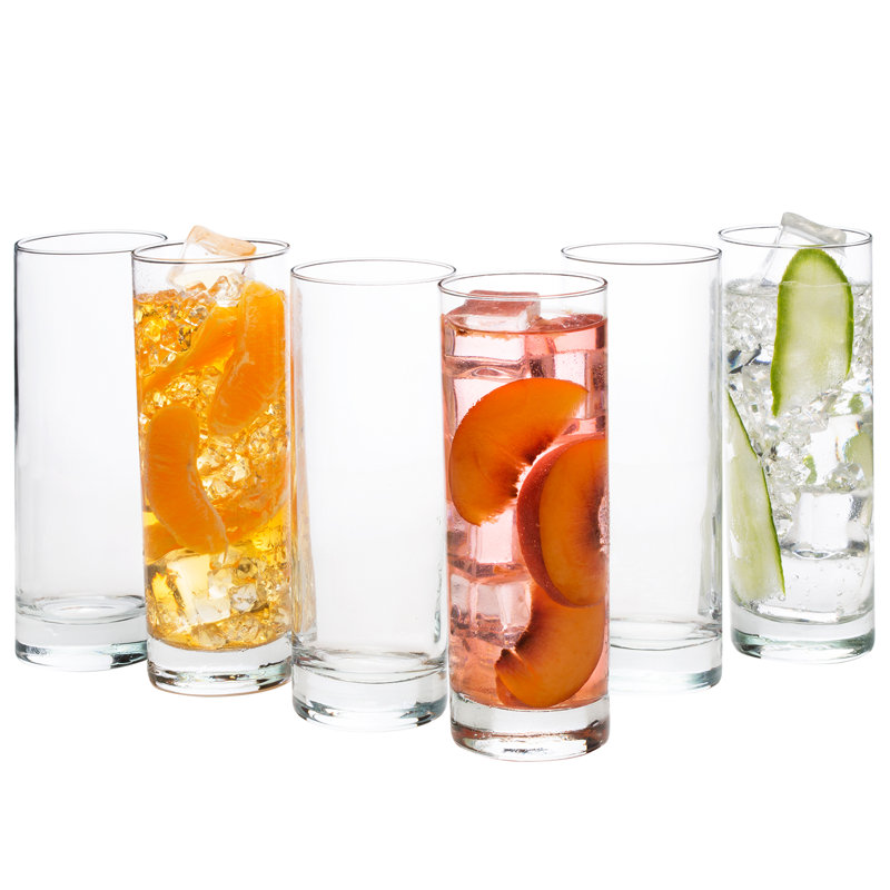 12.25oz. Handmade Highball Glass Set