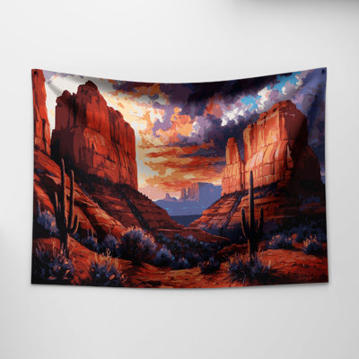 Tapisserie murale «Southwestern Landscape» Sedona Sunset 135