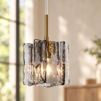 Quitman 1 - Light 4.7" W Mini Geometric Unique Pendant ETL Certified