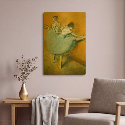 " Dancers at the Barre " by Edgar Degas Print