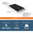 EZ-Access 5 Foot Suitcase Singlefold Portable Ramp w/Surface That Resists Slips