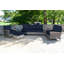Bella Wicker Teak Outdoor Lounge Chair-1037255467-1037614402